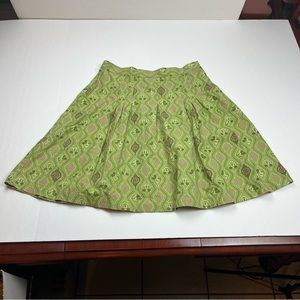 Disney Green Patterned Skirt